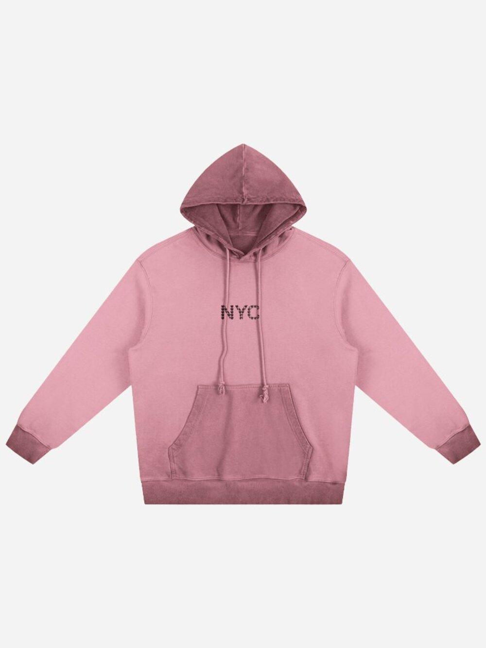 Sun Washed Mauve Streetware Hoddie Sample